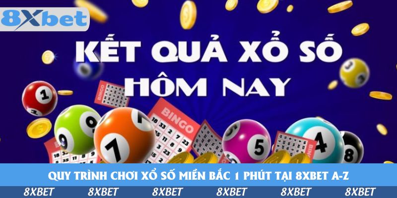 Quy trình chơi xổ số miền Bắc 1 phút tại 8xbet A-Z