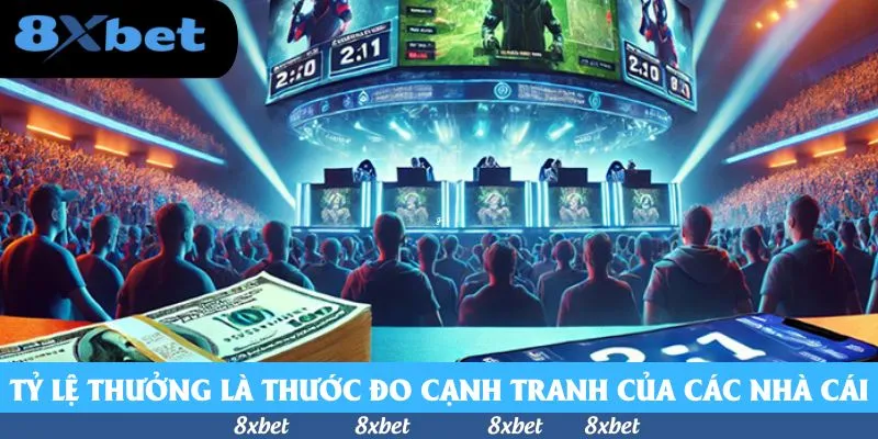 Tỷ lệ thưởng là thước đo cạnh tranh của các nhà cái